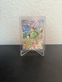 Pokemon Card Lilligant 092/086 Black Bolt English Illustration Rare NM - Image 1