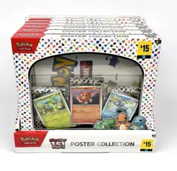 Pokemon Scarlet & Violet 151 Poster Collection - English x6 SEALED - Image 1