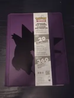 Ultra Pro PRO Binder 9 Pocket Pokemon Elite Series Gengar - Image 1