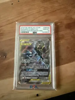Pokemon Garchomp & Giratina GX Tag Team TCG SM193 Sun & Moon - Image 1