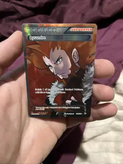 Pokemon TCG Lysandre Flashfire Holo Full Art Ultra Rare Card 104/106 - Image 1