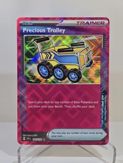 Pokemon TCG Precious Trolley Ace Spec. 185/191 English Surging Sparks - Image 1