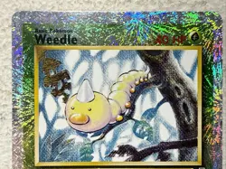2002 Pokemon Card Weedle 99/110 Legendary Collection Reverse Holo - Image 2