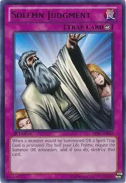 Battle Pack: Epic Dawn #BP01-EN047 Solemn Judgment - Image 1