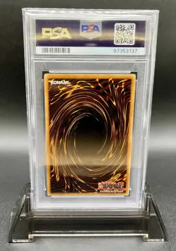 2002 YU-GI-OH! LOB Blue-Eyes White Dragon #001 PSA 7 - Image 2