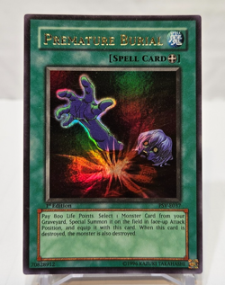 Premature Burial PSV-E037 Ultra Rare 1st Edition Yugioh 101 - Image 1