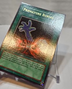 Premature Burial PSV-E037 Ultra Rare 1st Edition Yugioh 101 - Image 3