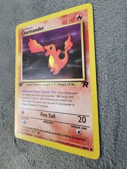 DARK CHARMANDER - 50/82 - 1st Edition Team Rocket Pokemon Card - Image 3