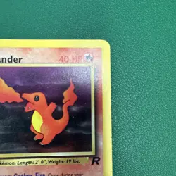 DARK CHARMANDER - 50/82 - 1st Edition Team Rocket Pokemon Card LP - Image 3