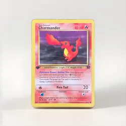 1st Edition Charmander 50/82 Team Rocket Set Rare Vintage Pokemon Card - NM - Image 1