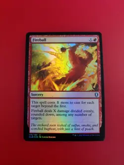 1x Fireball | FOIL | Battle for Baldur's Gate | MTG Magic Cards - Image 3