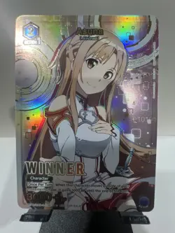 Union Arena Asuna Winner Promo Card - US - UEPR/SAO-1-036 - Image 1