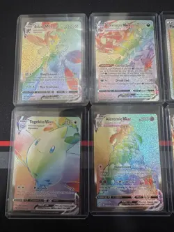 Pokemon TCG Rainbow Secret Rare Card Lot NM - Image 3