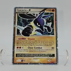 Lucario LV.X DP12 Holo Diamond and Pearl Promo Card - Pokemon TCG - Image 1