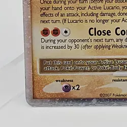Lucario LV.X DP12 Holo Diamond and Pearl Promo Card - Pokemon TCG - Image 5