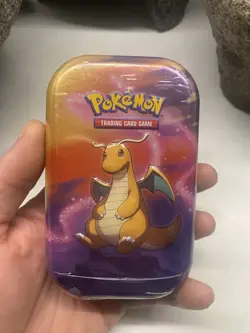 Pokemon Trading Card Game: Kanto Power Mini Tin Dragonite K19 Evolutions Pack - Image 1