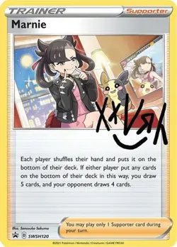 Marnie (#SWSH120) - Holofoil SWSH - Sword & Shield Promo Cards LP Pokemon - Image 1