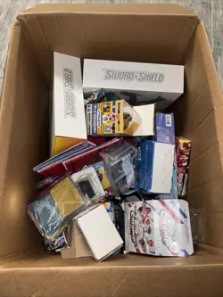 Massive collection of cards and more Pokemon Sports Garbage Pail Kids Tins Boxes - Image 1