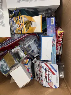 Massive collection of cards and more Pokemon Sports Garbage Pail Kids Tins Boxes - Image 2