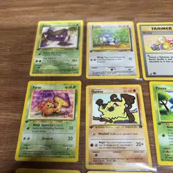 Vintage 1st Edition Lot - Base S, Fossil, Team Rocket, Neo Pokemon 15 Cards - Image 2