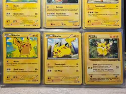 Pikachu & Raichu 9-Card Lot w/ 2010 HGSS03 Black Star Promo Pokemon TCG WOTC 2 - Image 4