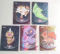 Topps 2000 Pokemon Chrome Series 1 Vintage Cards LOT - Image 1