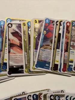 ONE PIECE 100 CARD LOT OP13 FOIL RARE ENGLISH - Image 5