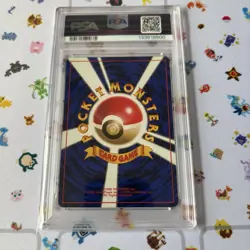 Pokemon Card Poliwrath Holo Base Set No Rarity Symbol Japanese #62 PSA 7 - Image 2