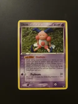 Pokemon Ditto Mr. Mime 38/113 Delta Species Uncommon Card - Image 1