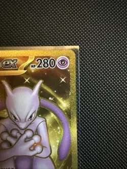 Pokemon TCG Mewtwo EX Team Rockets Hyper Rare Card 240/182 Destined Rivals - Image 3