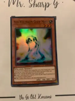 NEO-WELTRAUM GLOW MOSS - 1. AUFLAGE SHVA-DE032 DEUTSCH Yu-Gi-Oh! CARD SUPER RARE - Image 2