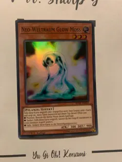 NEO-WELTRAUM GLOW MOSS - 1. AUFLAGE SHVA-DE032 DEUTSCH Yu-Gi-Oh! CARD SUPER RARE - Image 3