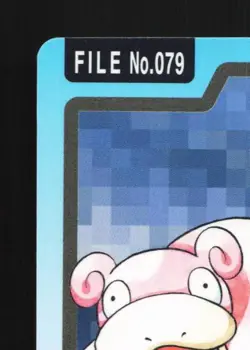 Slowpoke No.079 MP Bandai Carddass File Japanese Pokemon Card TCG - Image 4