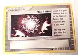 Pokemon Card - Max Revive Trainer 3/8 - Trading Figure Game LP - Image 1