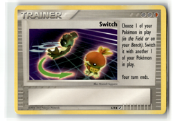 Pokemon Trading Figure Card - Switch Trainer 6/8 - Image 1