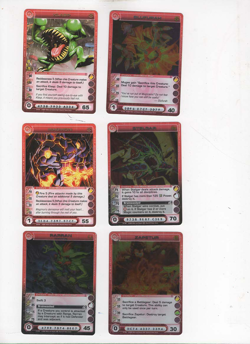Chaotic lot #184. Lot of 6 Rare Underworld creature cards - Image 1
