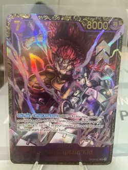 Eustass “Captain” Kid ST10-013 One Piece TCG Top 32 Regional Prize Card NM/M - Image 2