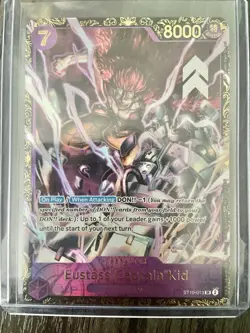 Eustass “Captain” Kid ST10-013 One Piece TCG Top 32 Regional Prize Card NM/M - Image 3