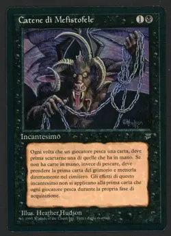 ***Italian Chains of Mephistopheles*** MTG Legends Magic Kid Icarus - Image 1