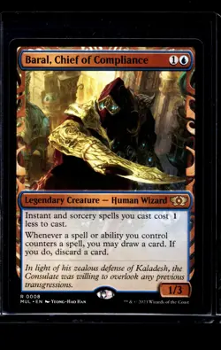 2023 MTG Magic the Gathering MUL Multiverse Legends #8 Baral Chief of Compliance - Image 1