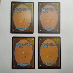 MTG 4x Unsummon 7th Edition - Signed and Altered by Artist Ron Spencer (Silver) - Image 2
