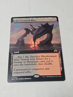 Bloodstained Mire (Extended Art) Modern Horizons 3 Regular - Image 1