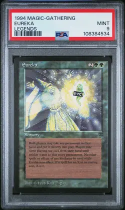 EUREKA Legends Rare Reserved List PSA 9 Vintage MTG [Nostalgium] - Image 1