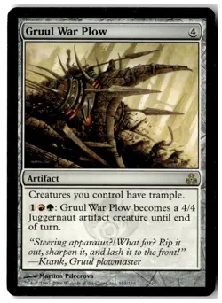 MTG Gruul War Plow - Guildpact Moderately Played English - Image 1