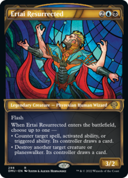 x1 Ertai Resurrected - Showcase R MTG Dominaria United M/NM, English - Image 1