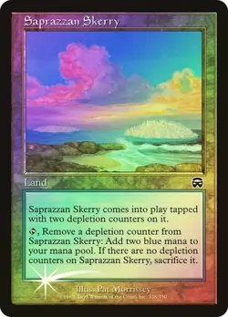 Mercadian Masques MTG FOIL Saprazzan Skerry Magic - Image 1
