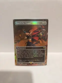Search for Dagger (Borderless) Commander: Final Fantasy Foil Near Mint - Image 1