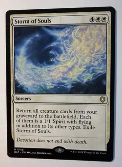 Storm of Souls #156 | Near Mint | BLC Bloomburrow Commander Magic MTG - Image 1