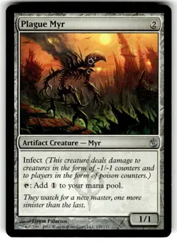 Plague Myr Mirrodin Besieged Regular MTG - Image 1