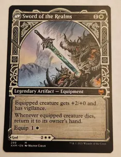 Halvar, God of Battle KHM #299 Showcase Mythic Regular NM+ - Image 2